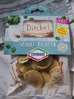 Mängden socker i Spinat-Ricotta Dinkel pasta