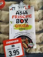 Mängden socker i Asia box gyoza