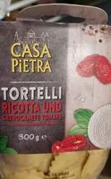 Mängden socker i Tortelli - Ricotta und getrocknete Tomate