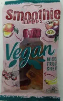 Mängden socker i Smoothie Gummies Vegan