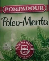 Mängden socker i Pompadour Ment. / Poniol