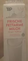 Mängden socker i Frische Fettarme Milch