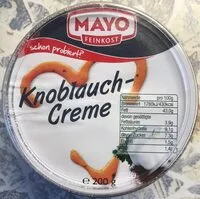 Mängden socker i Knoblauchcreme mit Petersilie