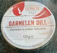 Mängden socker i Garnelen Dill