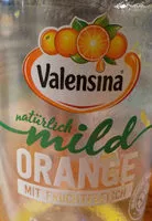 Mängden socker i Valensina natürlich mild