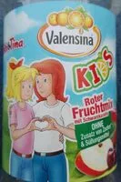 Mängden socker i Valensina Kids Roter Fruchtmix