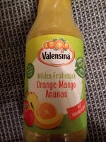 Mängden socker i Saft - Mildes-Frühstück - Orange-Mango-Ananas