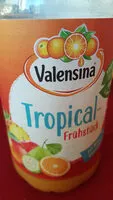 Mängden socker i Tropical-Frühstück