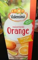 Mängden socker i Frühstücks-Orange, ohne Fruchtfleisch