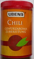 Mängden socker i Chili Gewürzaroma-Zubereitung