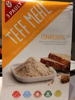 Mängden socker i Teff Mehl