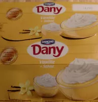 Mängden socker i Dany Sahne Vanille