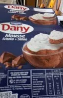 Mängden socker i Dany Sahne Schoko Mousse