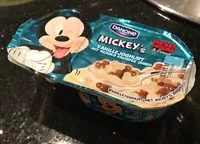 Mängden socker i Mickey's Vanille Yoghurt met Mickey's knisper oortjes