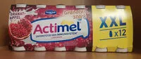 Mängden socker i Actimel Erdbeeren