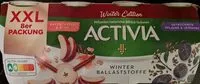 Mängden socker i Activia Winter Edition