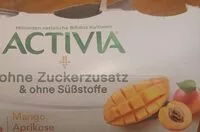 Mängden socker i Activia bifidus