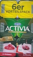 Mängden socker i Activia