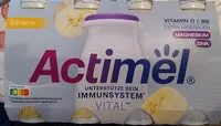 Mängden socker i Actimel Banane
