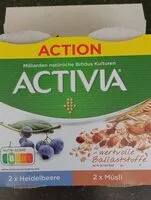Mängden socker i Activia