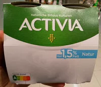 Mängden socker i Activia Natur