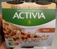 Mängden socker i Activia Joghurt Müsli