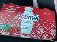 Mängden socker i Actimel Groseille