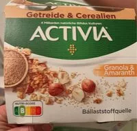 Mängden socker i Activia