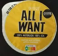 Mängden socker i All I Want