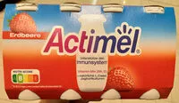 Mängden socker i Actimel erdbeere