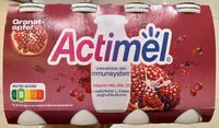 Mängden socker i Actimel Granatapfel