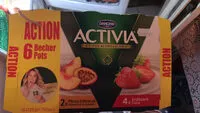 Mängden socker i Activia Fraise