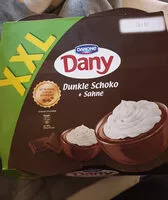 Mängden socker i Dany Sahne