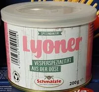 Mängden socker i Lyoner