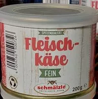 Mängden socker i Fleischkäse