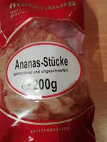 Mängden socker i ananas stucke