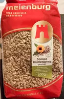 Mängden socker i Sonnenblumenkerne