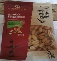 Mängden socker i Jumbo Erdnüsse