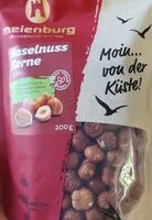 Mängden socker i Meinberg Haselnusskerne