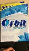 Mängden socker i Wrigley's orbit peppermint