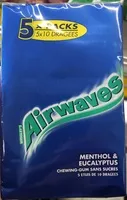 Mängden socker i Airwaves Menthol & Eucalyptus
