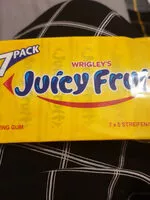 Mängden socker i Juicy Fruit Chewing Gum 7 x 5 Sticks