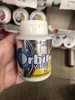 Mängden socker i Orbit White Kaugummi Ohne Zucker, Fruit