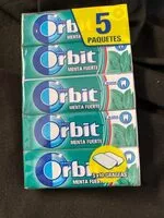 Mängden socker i Orbit - Menta Fuerte