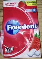 Mängden socker i Freedent fraise