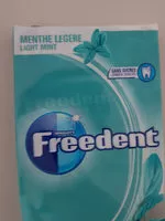 Mängden socker i Freedent Classic Menthe légère