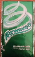 Mängden socker i Chewing-gum sans sucres aux goûts menthol et menthe