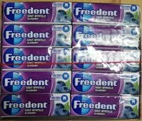 Mängden socker i Freedent