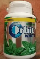Mängden socker i Orbit White