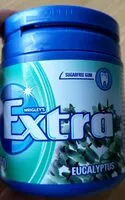 Mängden socker i Wrigley's Extra Eucalyptus gum